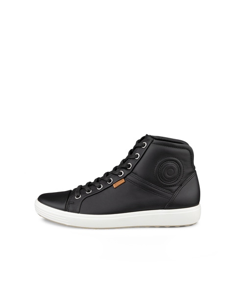 Ecco black patent sneakers online