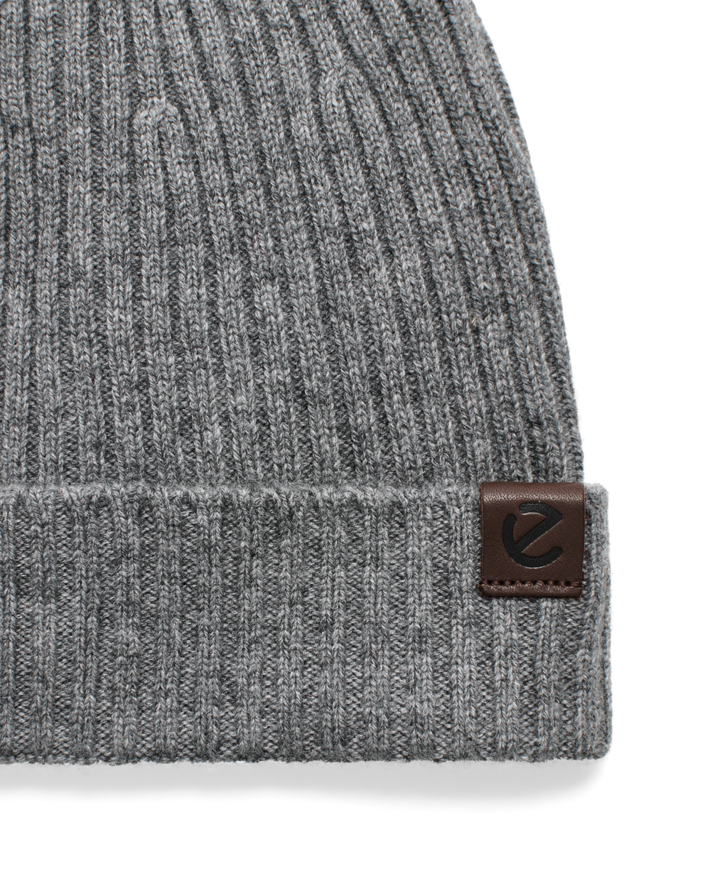 Ecco Women Classic Fine Beanie - Gris - Detail-1