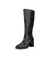 Women's ECCO® Sculpted LX 55 Leather High-Cut Boot - Black - Main