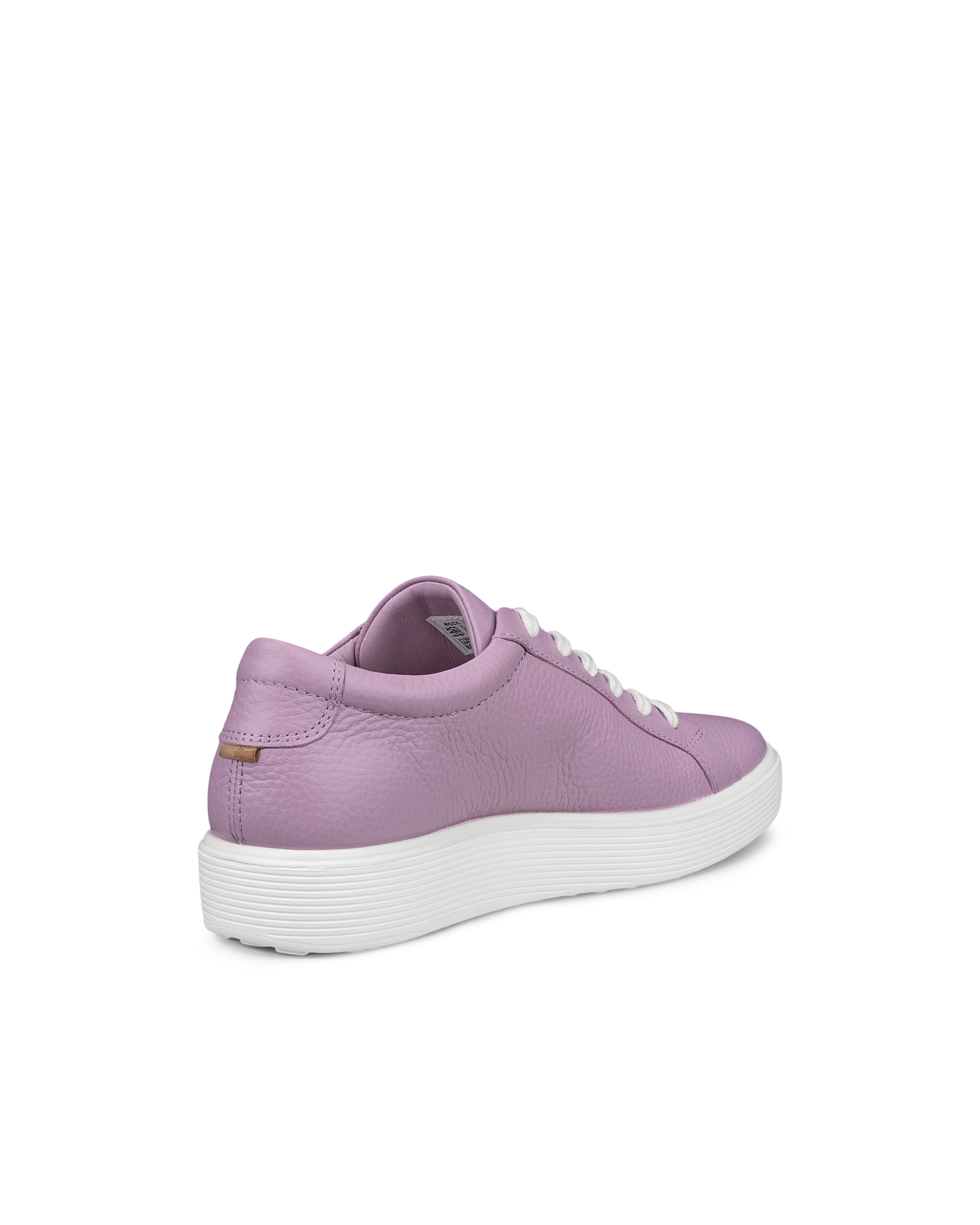 Women's ECCO® Soft 60 Leather Sneaker - Purple - Back