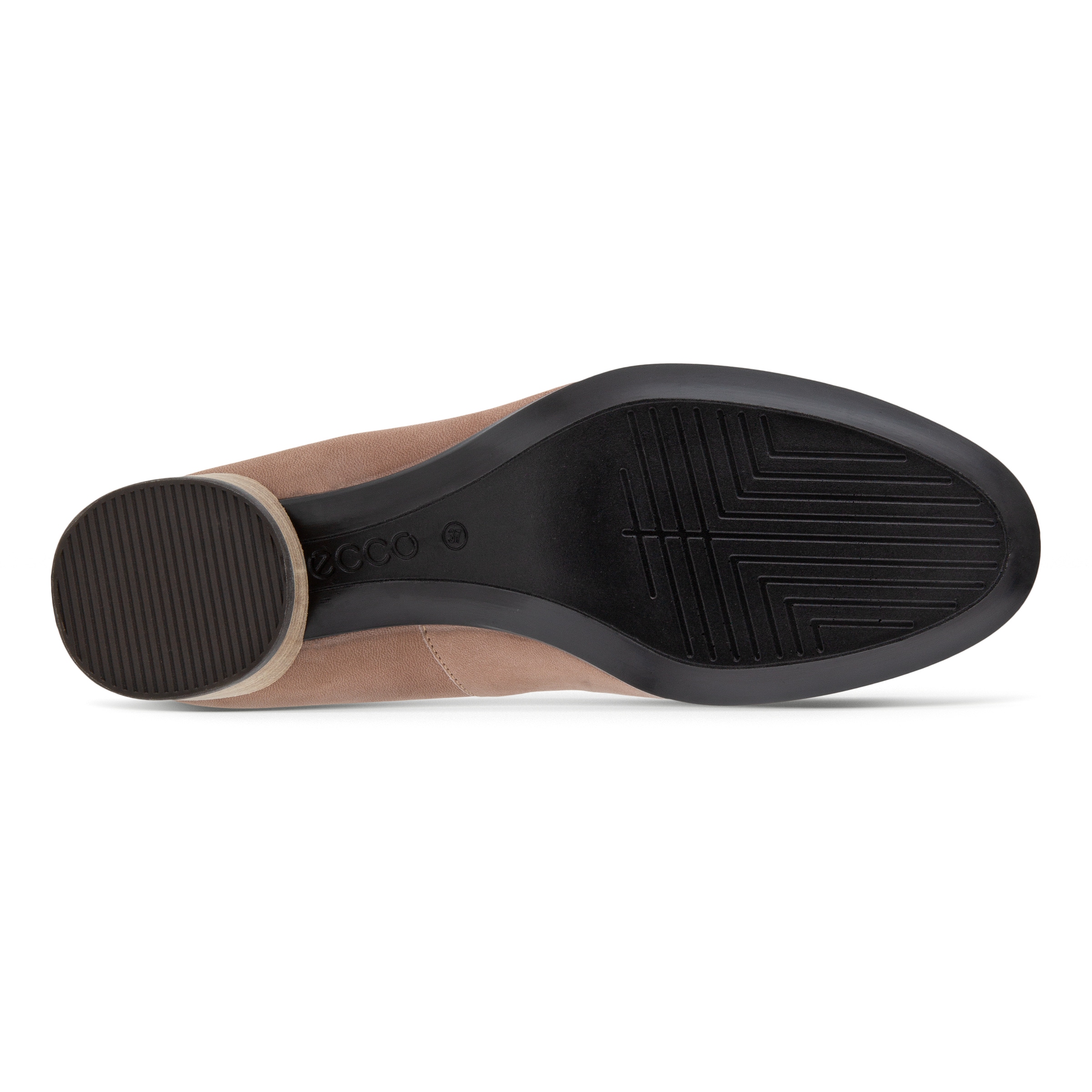 ECCO Shape 35 Mod Block Pumps - Pink - Sole