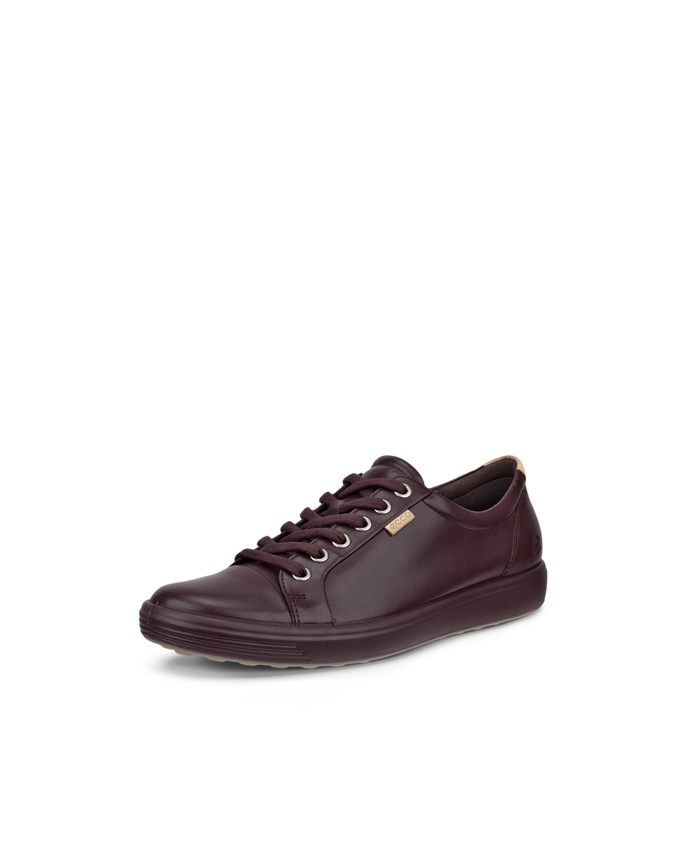 Zapatillas de piel ECCO® Soft 7 para mujer - Violeta - Main