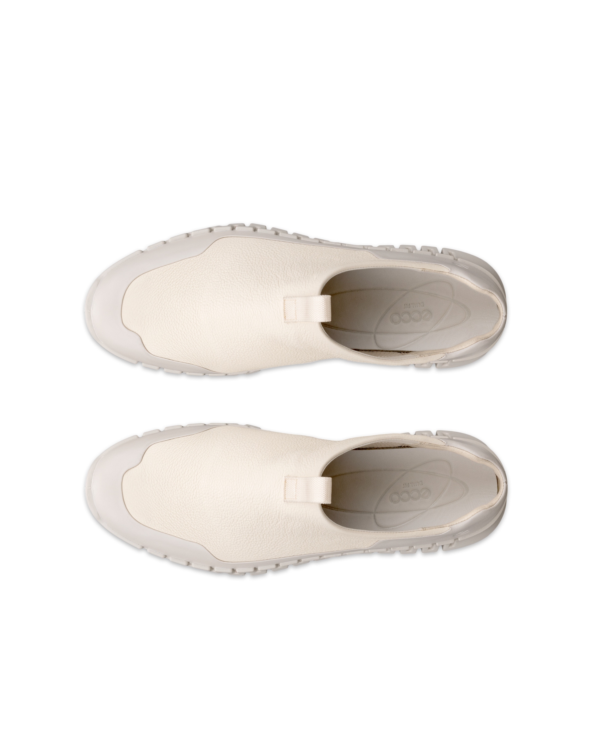 ECCO GRUUV WOMEN'S SLIP-ON - Beige - Top left pair