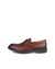 Men's ECCO® Metropole London Leather Moc-Toe Shoe - Brown - Outside