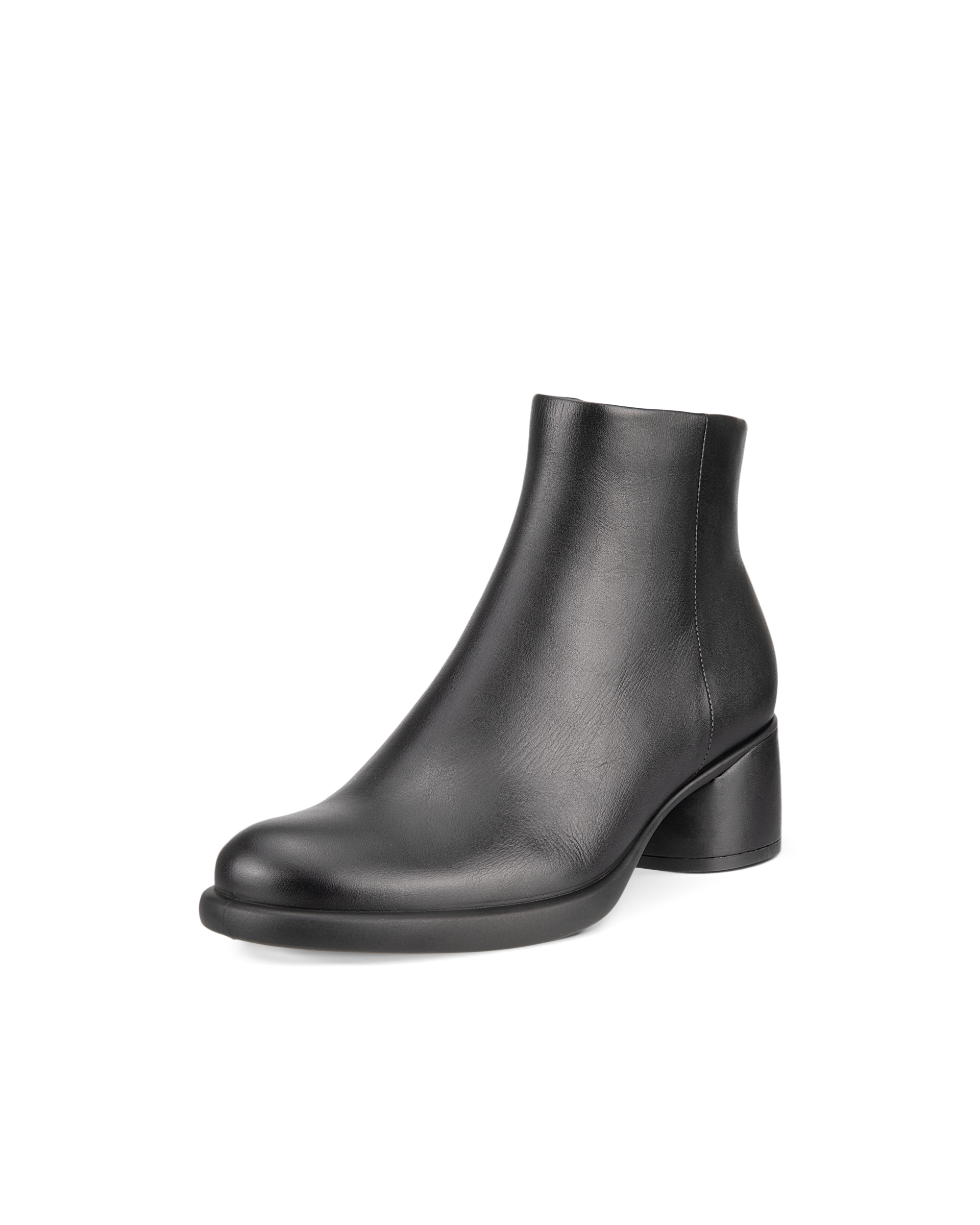 Women's ECCO® Sculpted LX 35 Leather Mid-Cut Boot - Black - Main