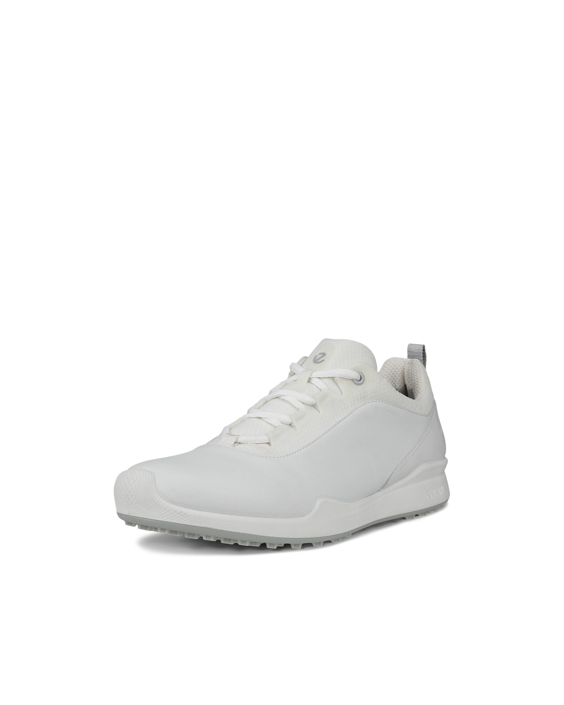 Men's ECCO® Golf Biom Hybrid Leather Waterproof Shoe - White - Main