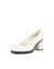 Women's ECCO® Sculpted Lx 55 Leather Block-Heeled Pump - White - Main