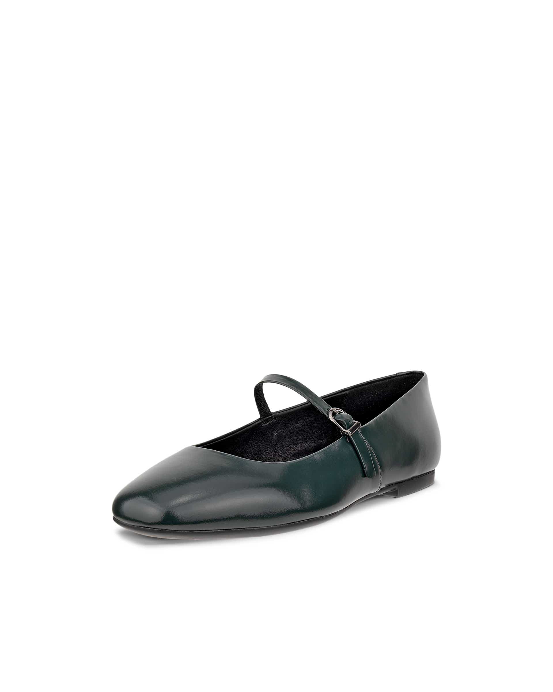 Sabrinas couro mulher ECCO® MARGOT - Verde - Main
