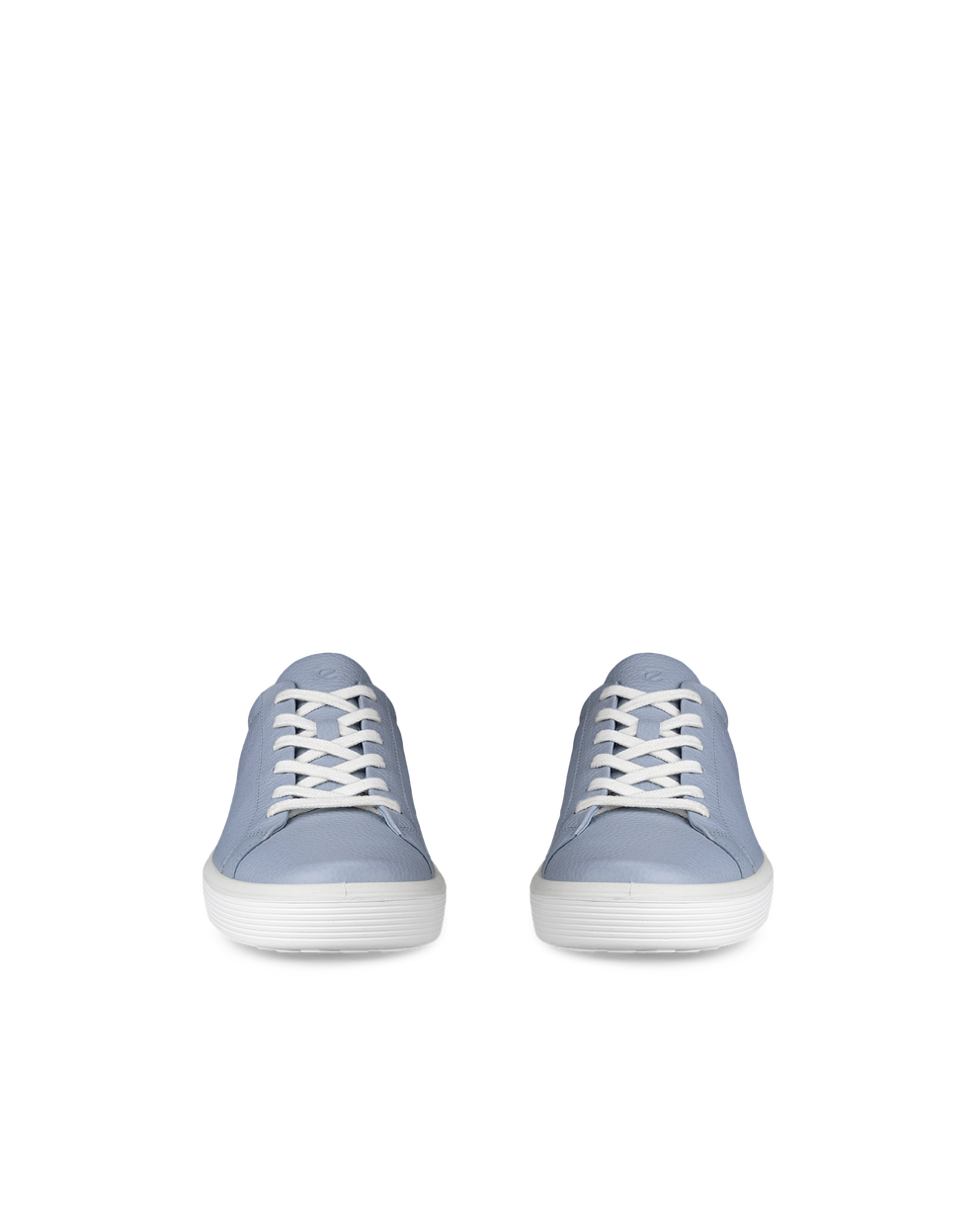 남성 ECCO® Soft 60 가죽 트레이너 - Blue - Front pair