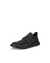 Men's ECCO® Cozmo Shoe Leather Moc-Toe Shoe - Black - Main