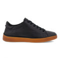 ECCO Men's Street Tray Sneakers - Black - Outside