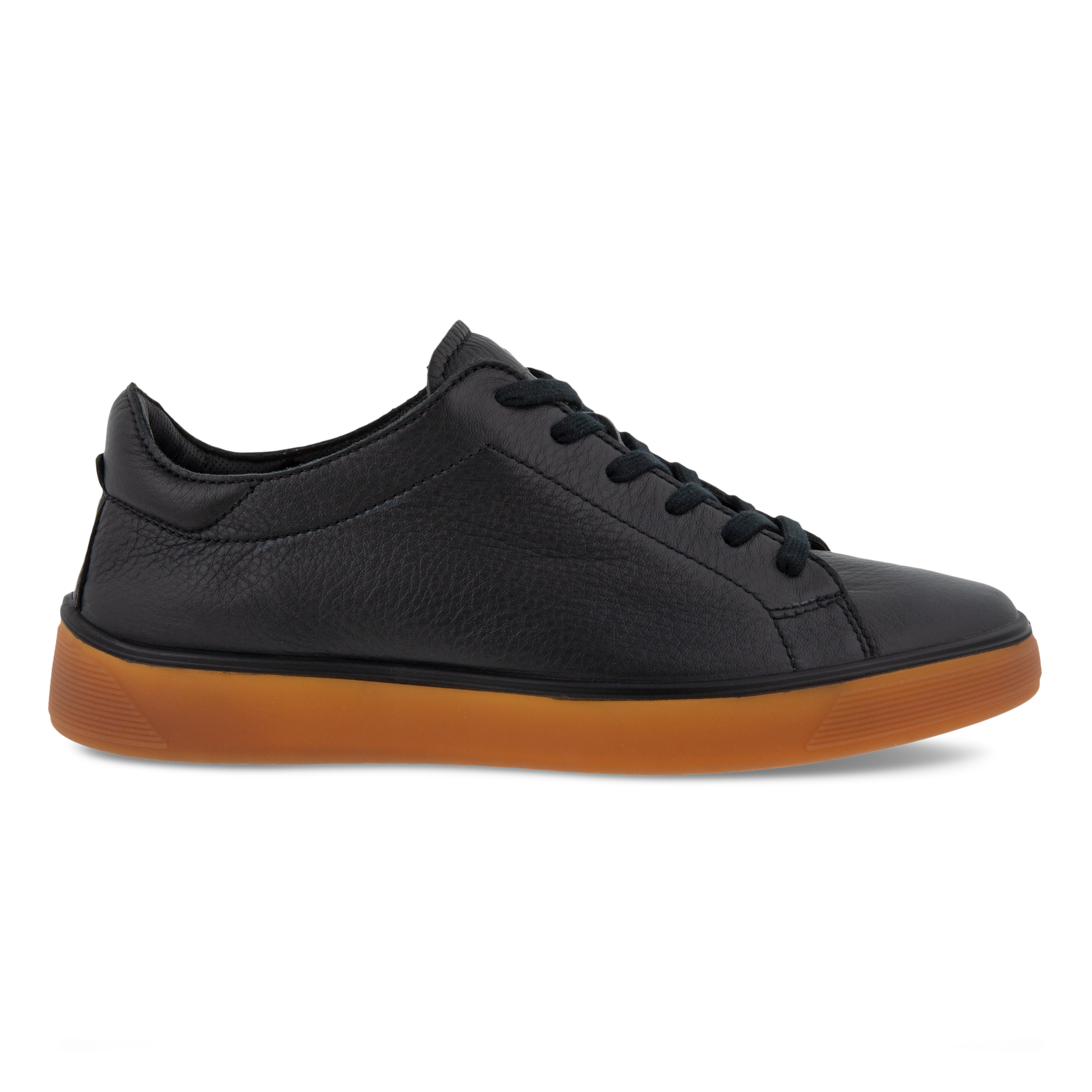 ECCO Men Street Tray Sneakers - Black - Outside