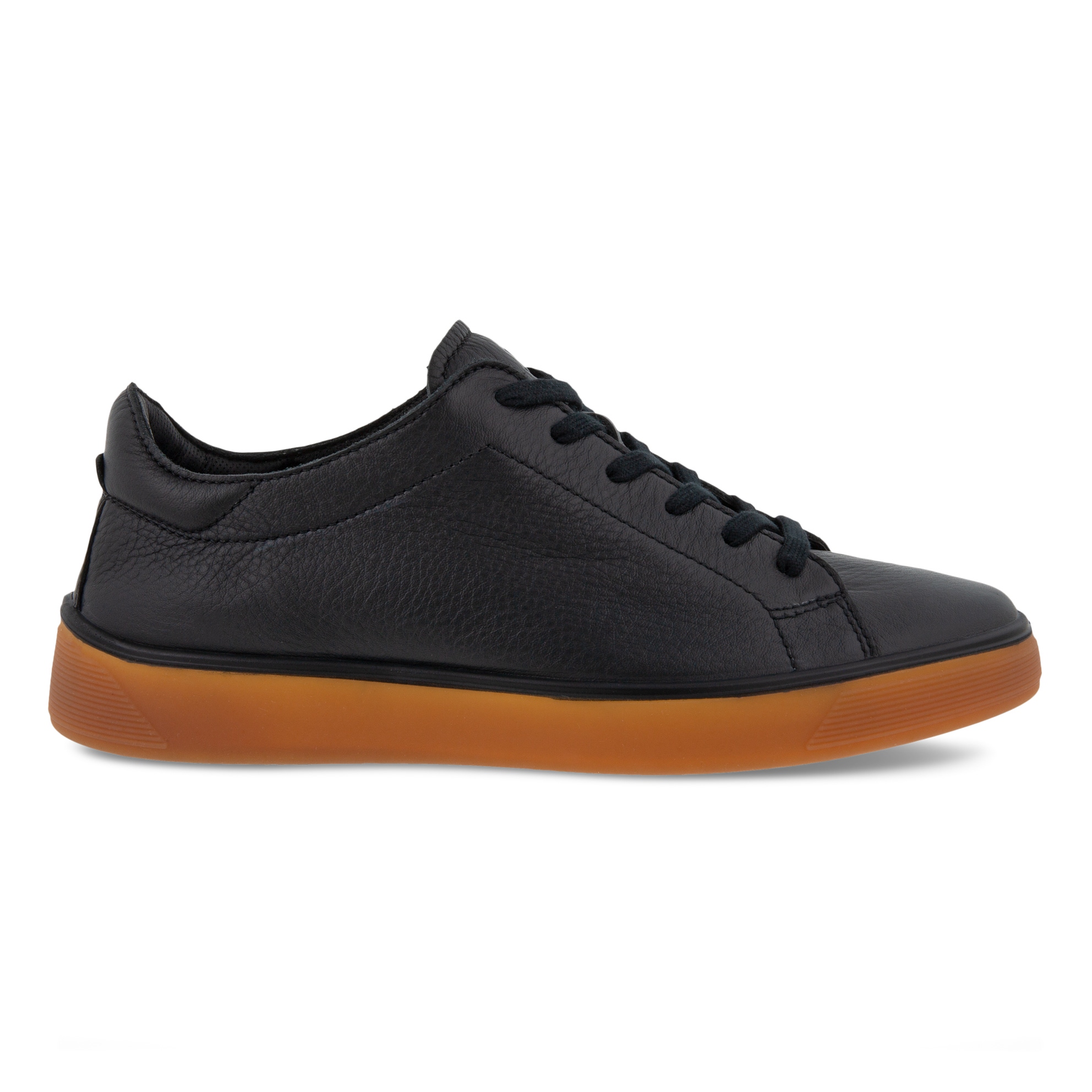 ECCO Men Street Tray Sneakers - Black - Outside