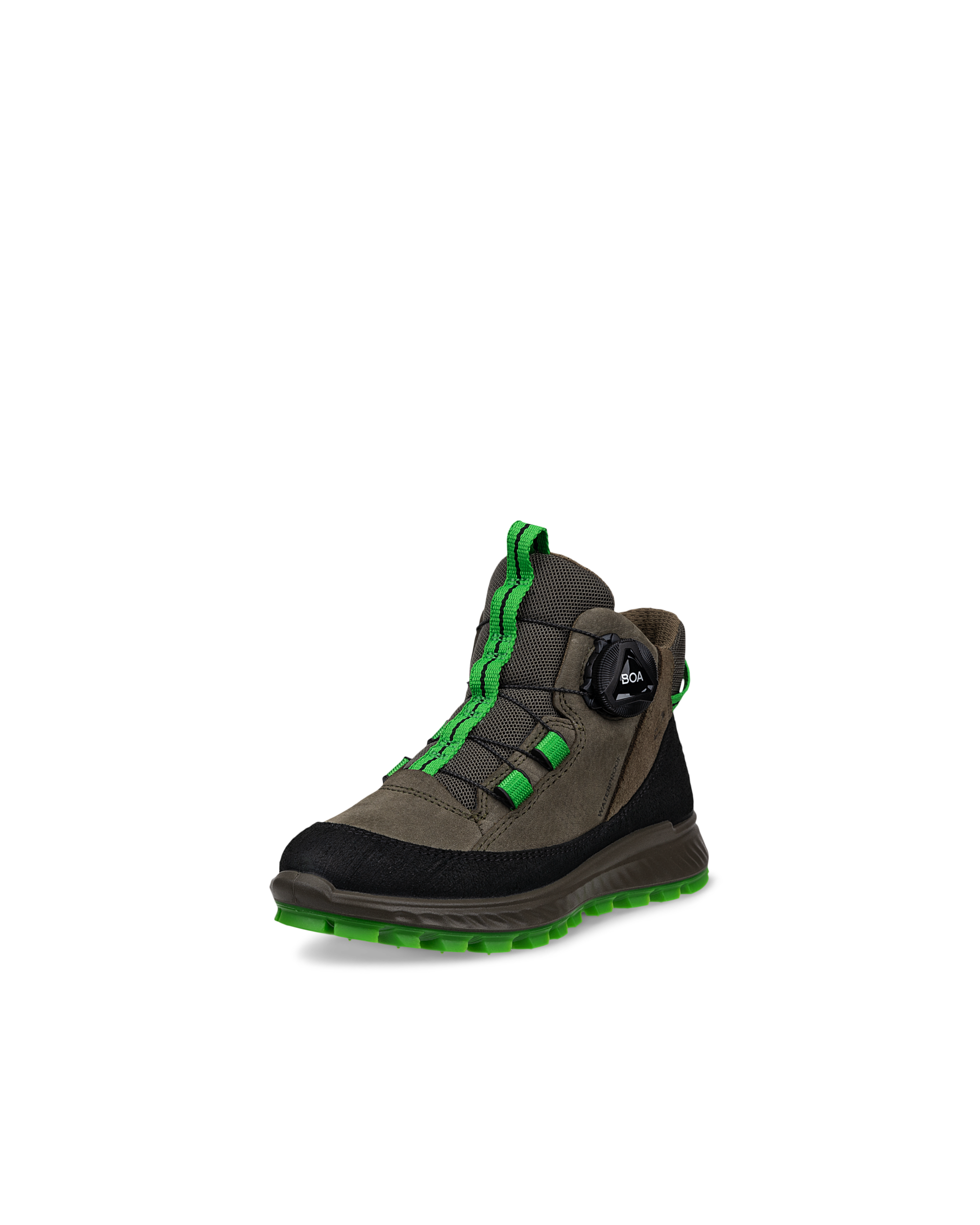 Botines impermeable de nobuk ECCO® Exostrike para niño/a - Verde - Main