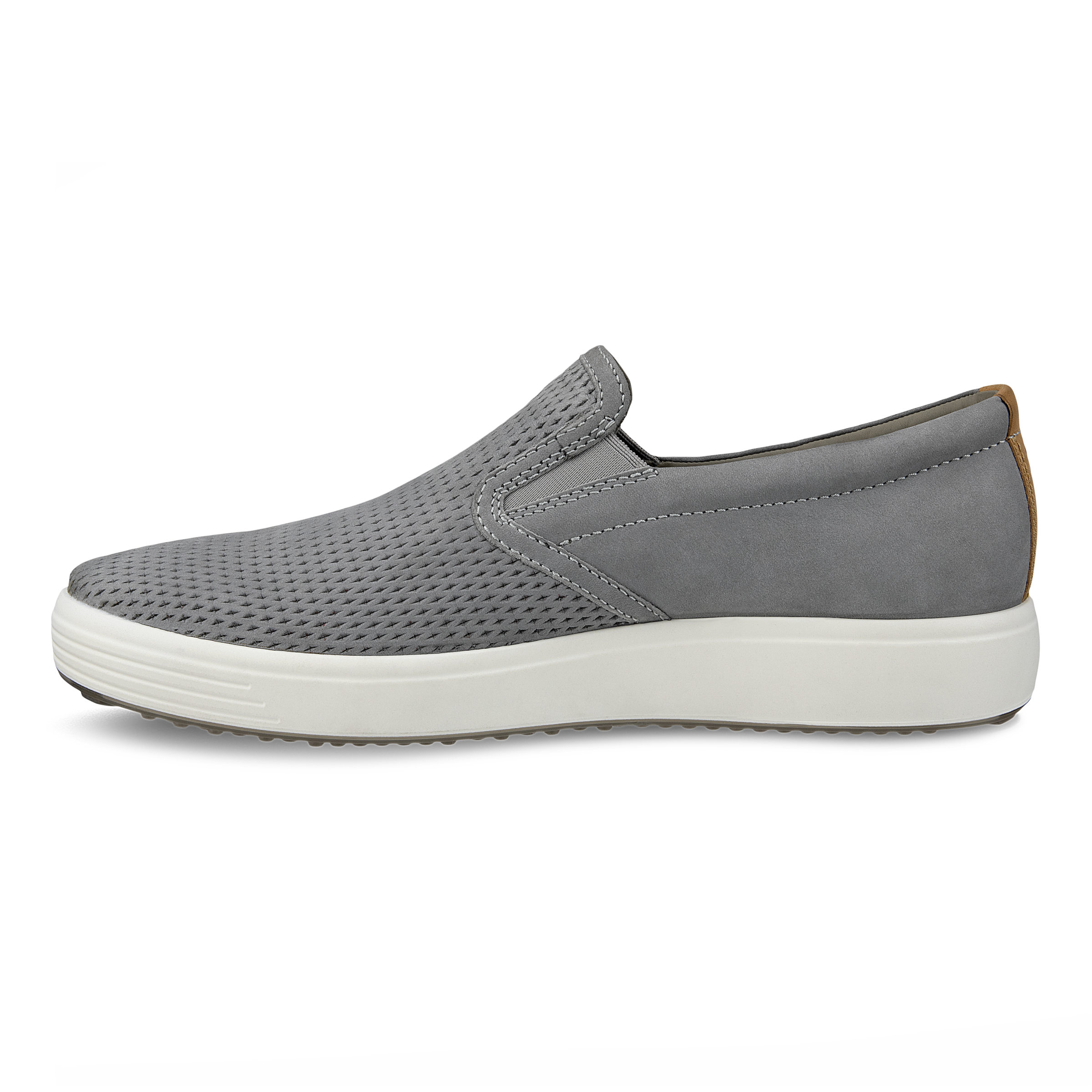 Mens grey slip on on sale shoes