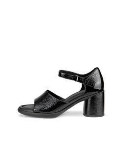 여성용 ECCO® Sculpted Sandal LX 55 가죽 힐 샌들 - Black - Outside