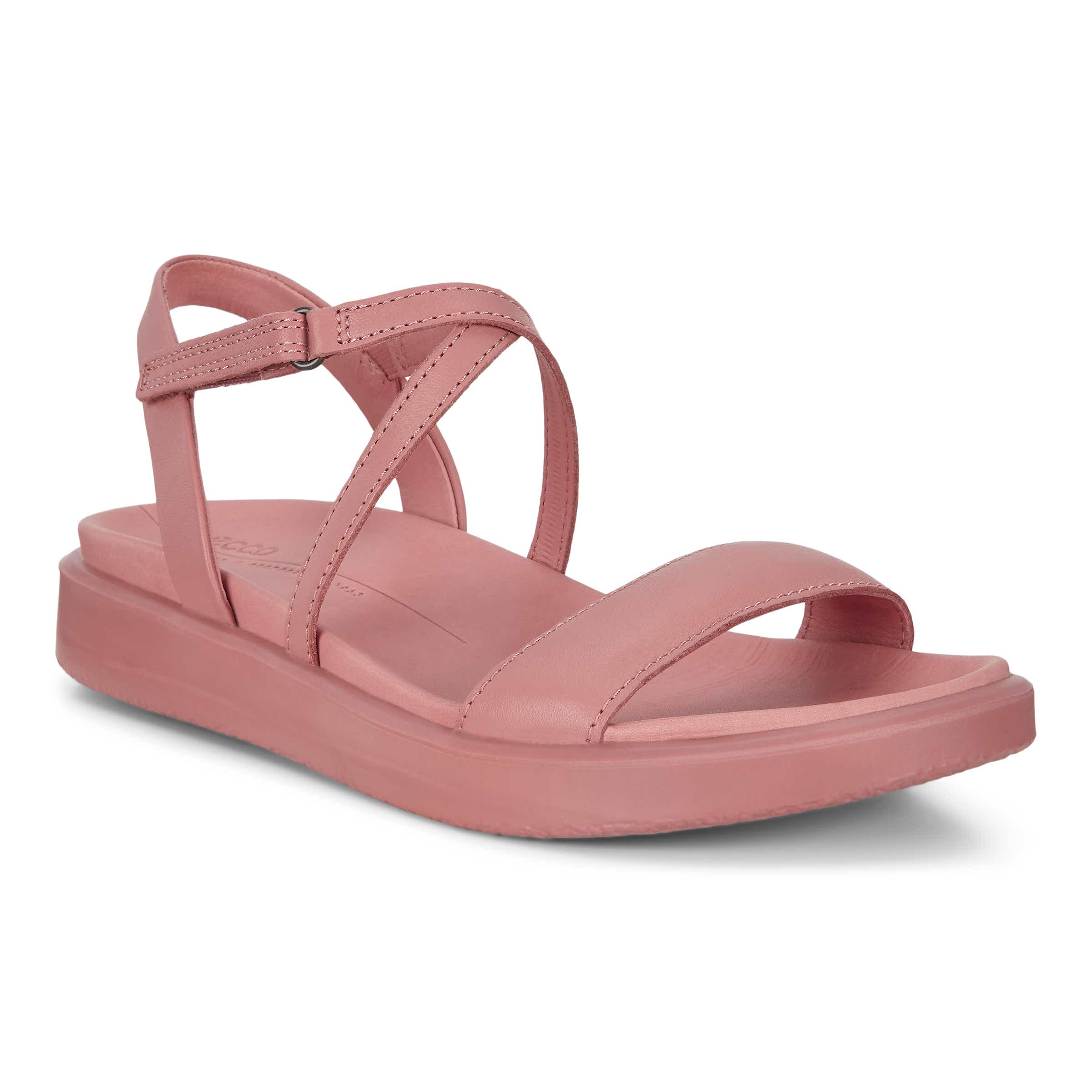 ECCO Women's Flowt Lx Flat Sandals - Pink - Main