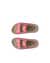 Kids' ECCO® Cozmo Leather Two Strap Sandal - Pink - Top left pair