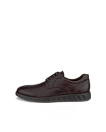 Men's ECCO® S Lite Hybrid Nubuck Derby Shoe - Brown - Outside