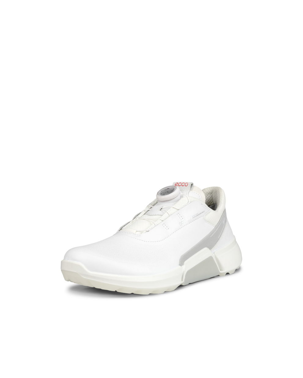 여성용 ECCO Golf Biom H4 가죽 고어텍스 골프 슈즈 - White - Main