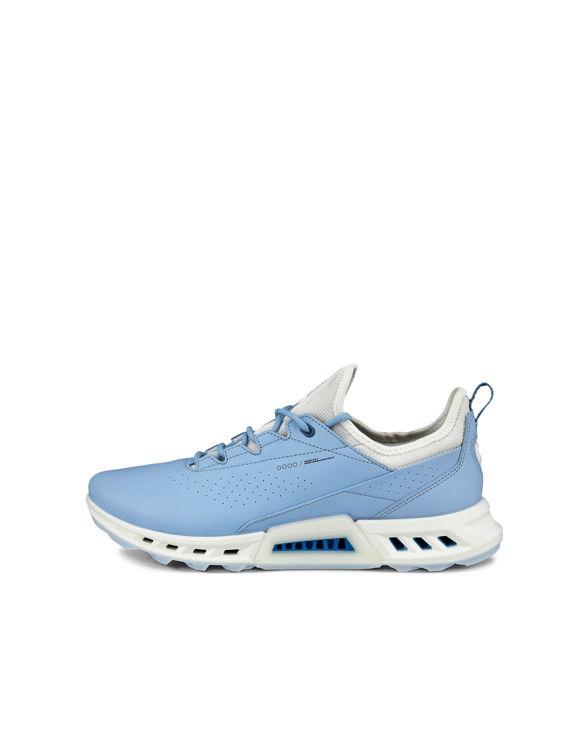 Women's ECCO® Golf BIOM C4 Leather Gore-Tex Shoe - Blue - Outside