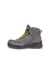 ECCO® Track 25 chaussures de plein air mi-hautes en cuir Gore-Tex pour homme - Gris - Outside