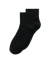 Unisex ECCO® Retro Ankle Socks - Black - Main