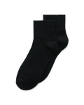 ECCO Retro Ankle-cut 2-pack Quality Sports Socks - Black - Main