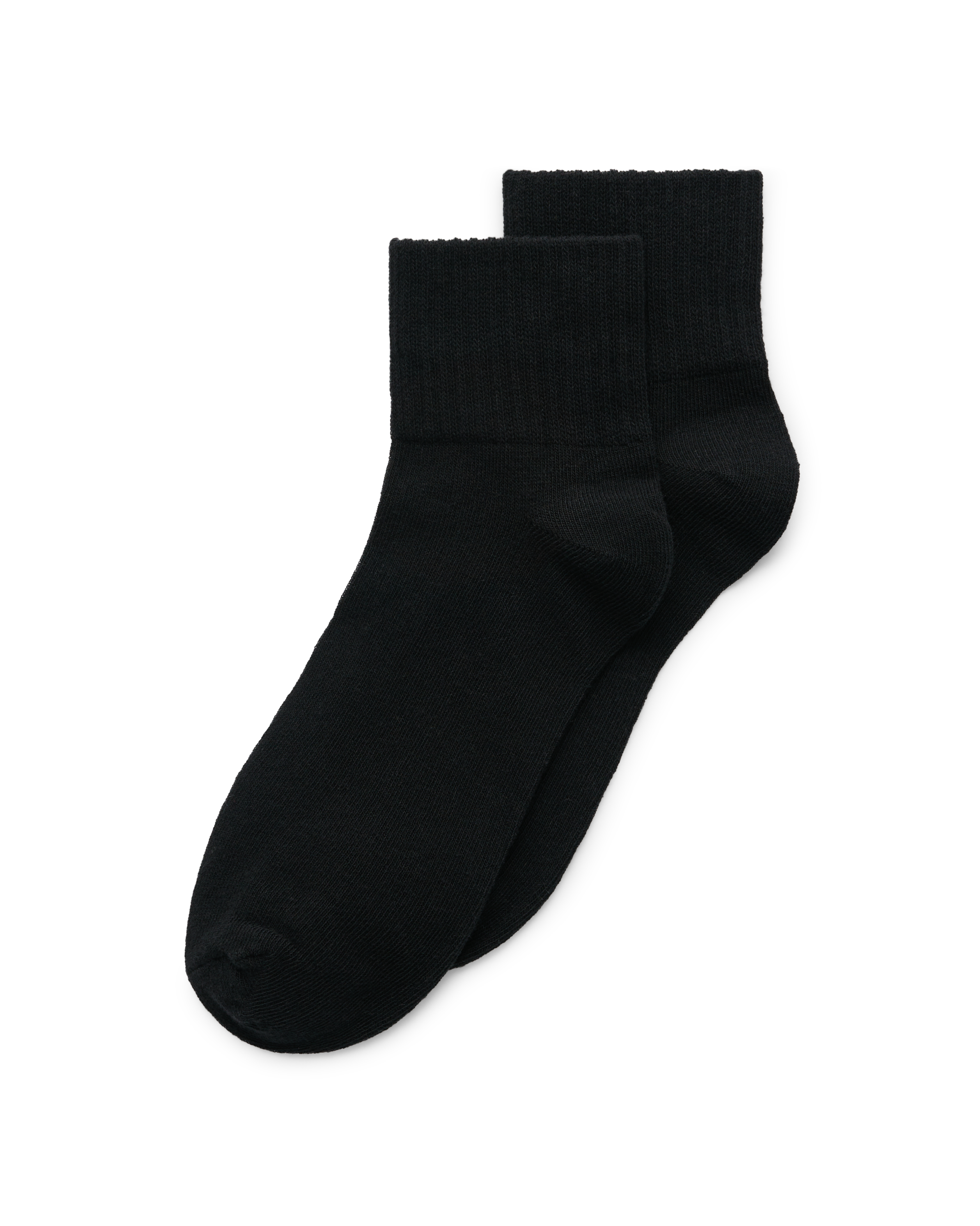 Unisex ECCO® Retro Ankle Socks - Black - Main