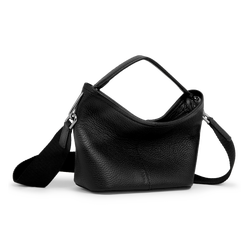 ECCO® Takeaway Leather Crossbody Bag - Black - Main