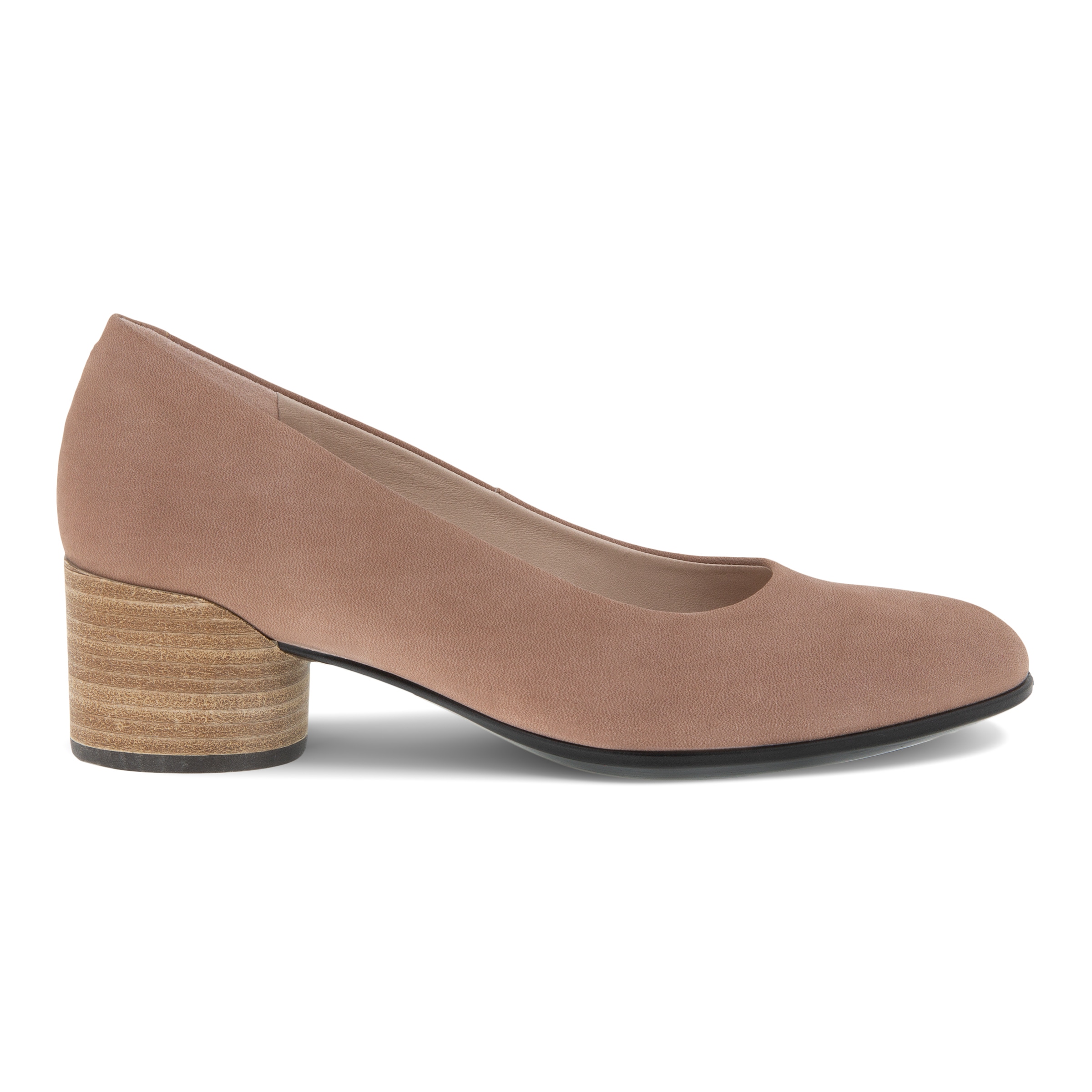 ECCO Shape 35 Mod Block Pumps - Pink - Outside
