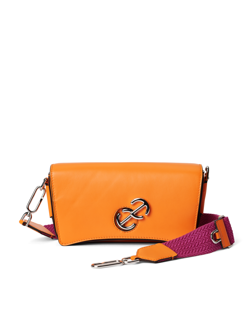 ECCO LOCK WAVE MEDIUM PINCH BAG - Orange - Main