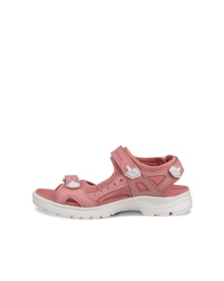 Sandalias de senderismo de nobuk ECCO® Offroad para mujer - Rosa - Outside