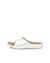 Women's ECCO® Cozmo Leather Slider - White - Outside