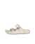 ECCO® Cozmo sandale en cuir deux brides pour femme - Brun - Outside