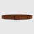 Men's ECCO® Leather Formal Adjustable Belt - Brown - Main