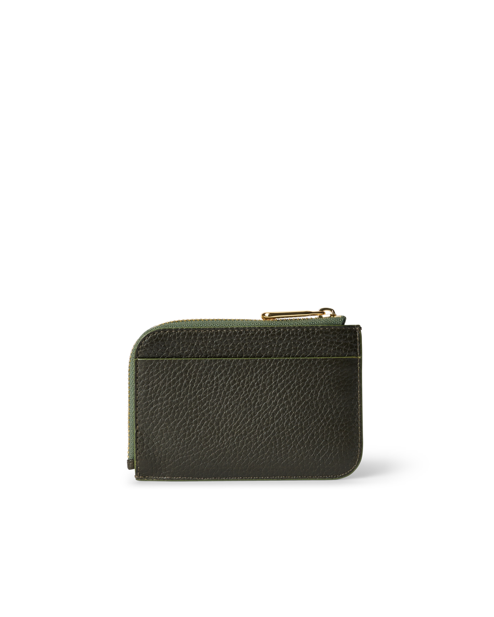 ECCO Card Case Zipped - Green - Back