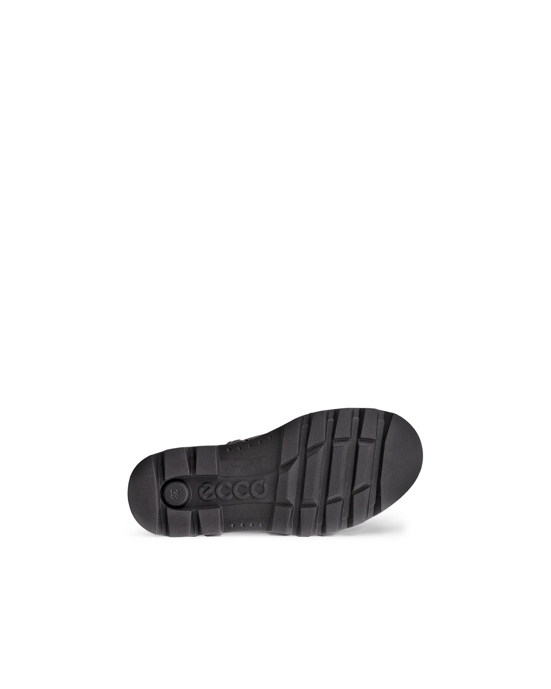 ECCO® Grainer nahast veekindlad Chelsea poolsaapad lastele - Must - Sole