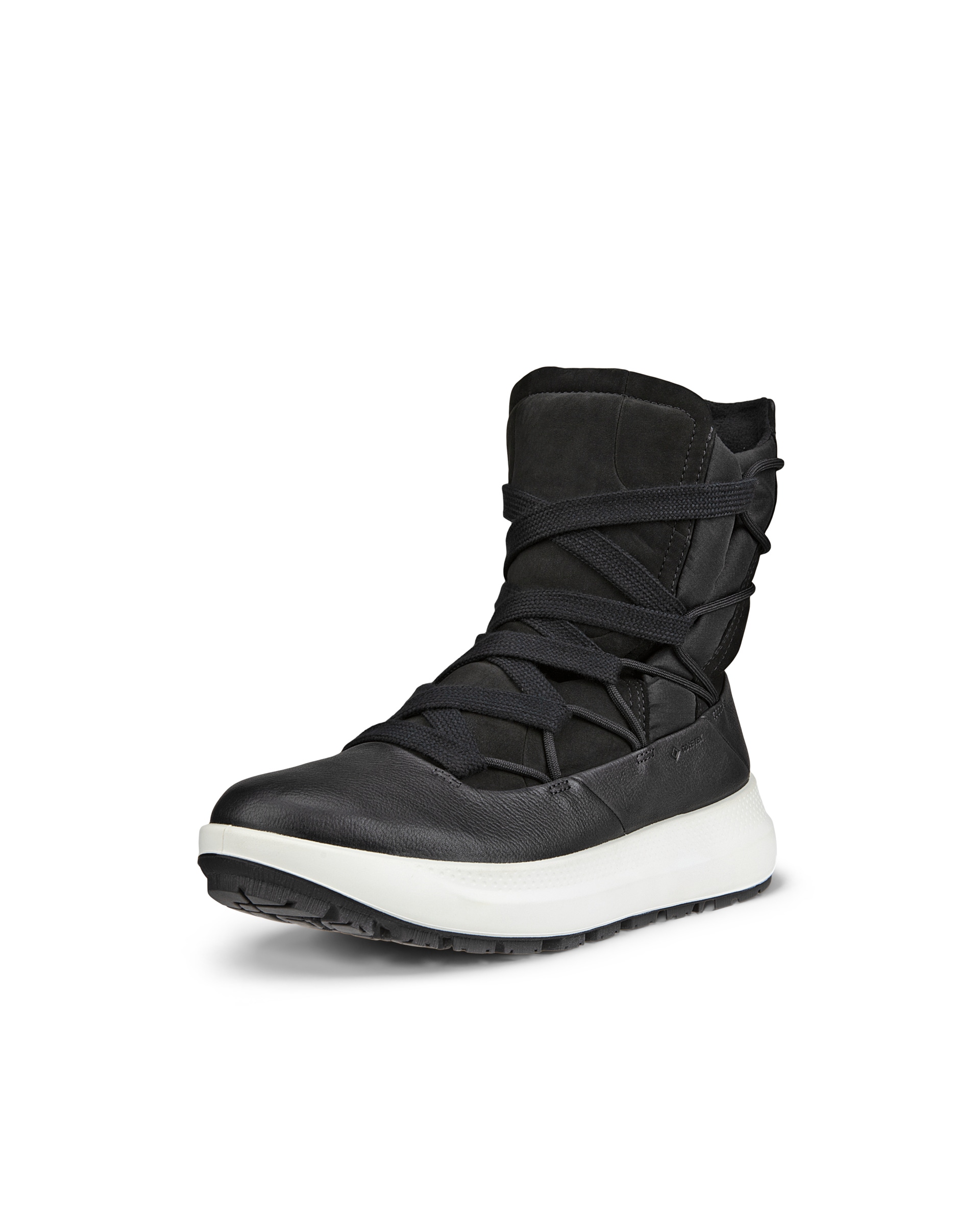 Botas de invierno de piel con Gore-Tex ECCO® Solice para mujer - Negro - Main