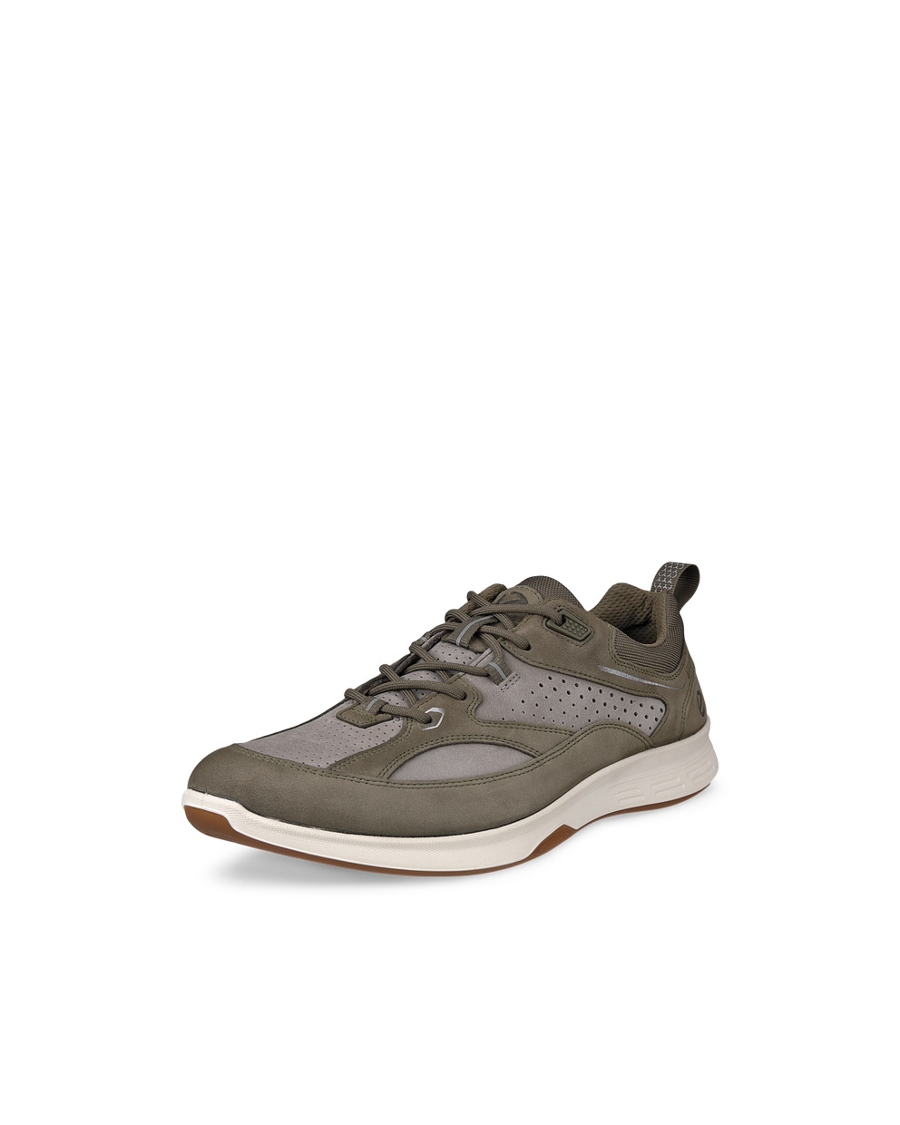 Men's ECCO® Exceed Nubuck Walking Shoe - Green - Main