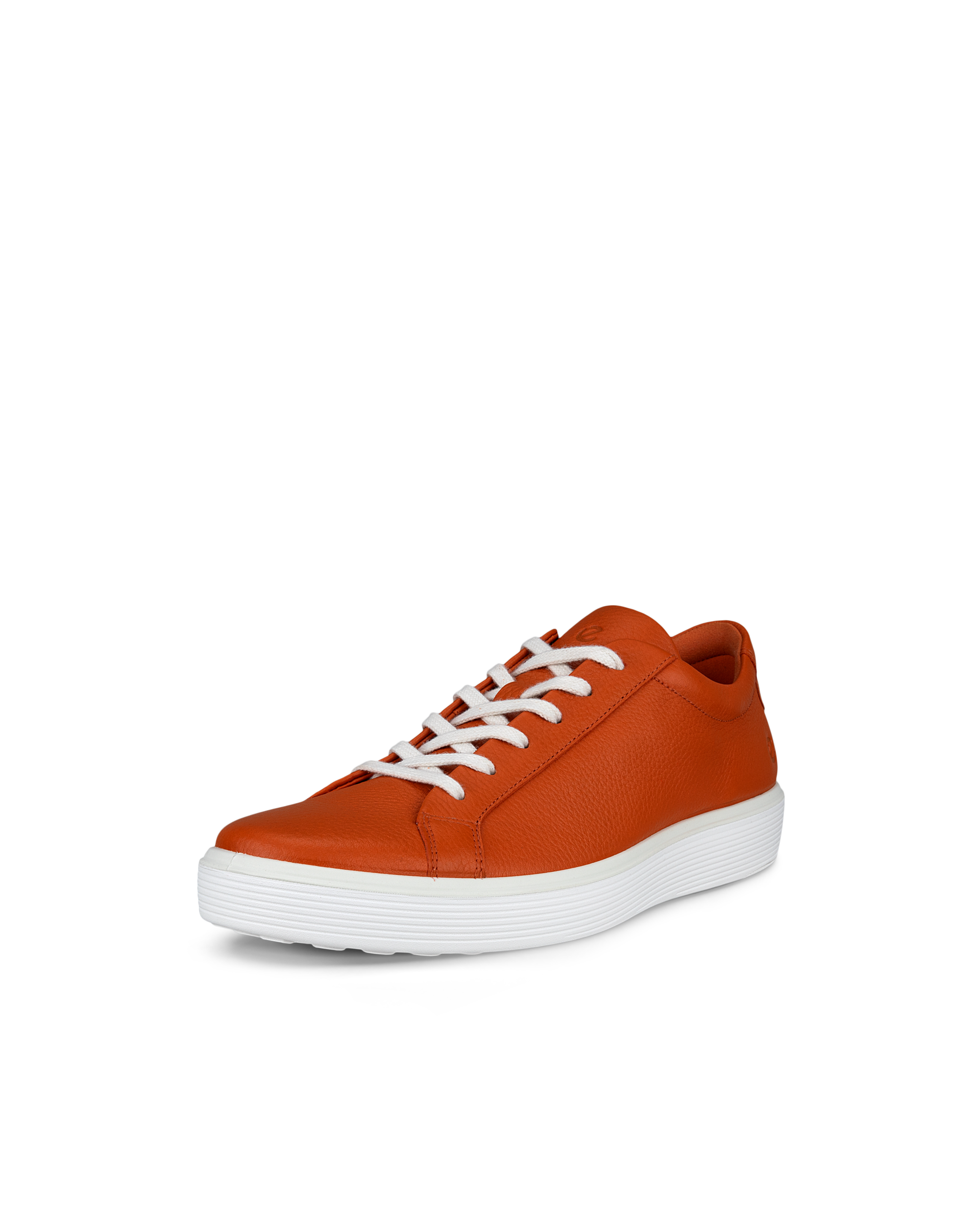 ECCO® Soft 60 baskets en cuir pour homme - Orange - Main