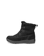 Women's ECCO® Trace Lite Nubuck Waterproof Winter Boot - Black - Outside