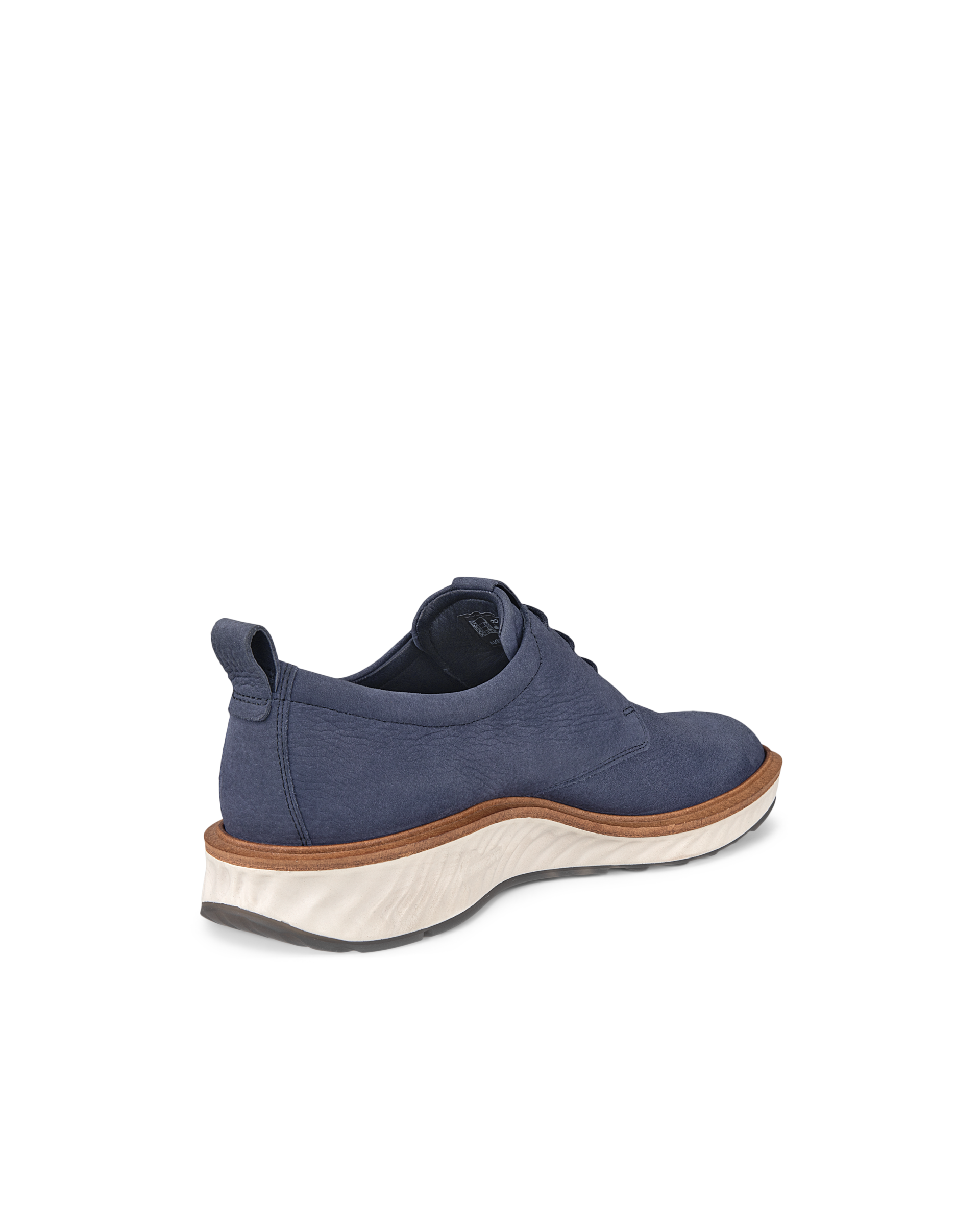 Men's ECCO® St.1 Hybrid Nubuck Derby Shoe - Blue - Back