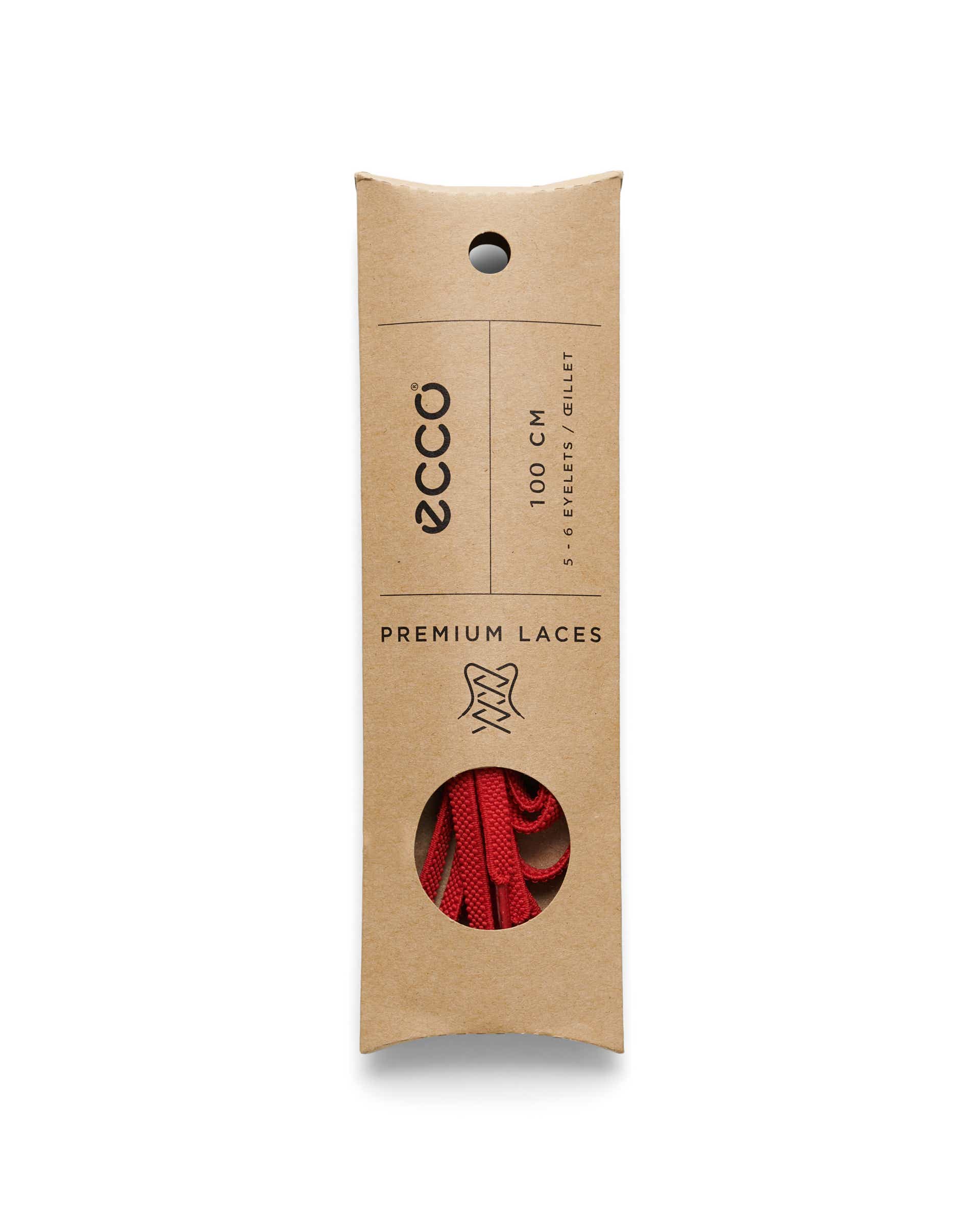 ECCO ELASTIC SHOELACE - Red - Detail-2