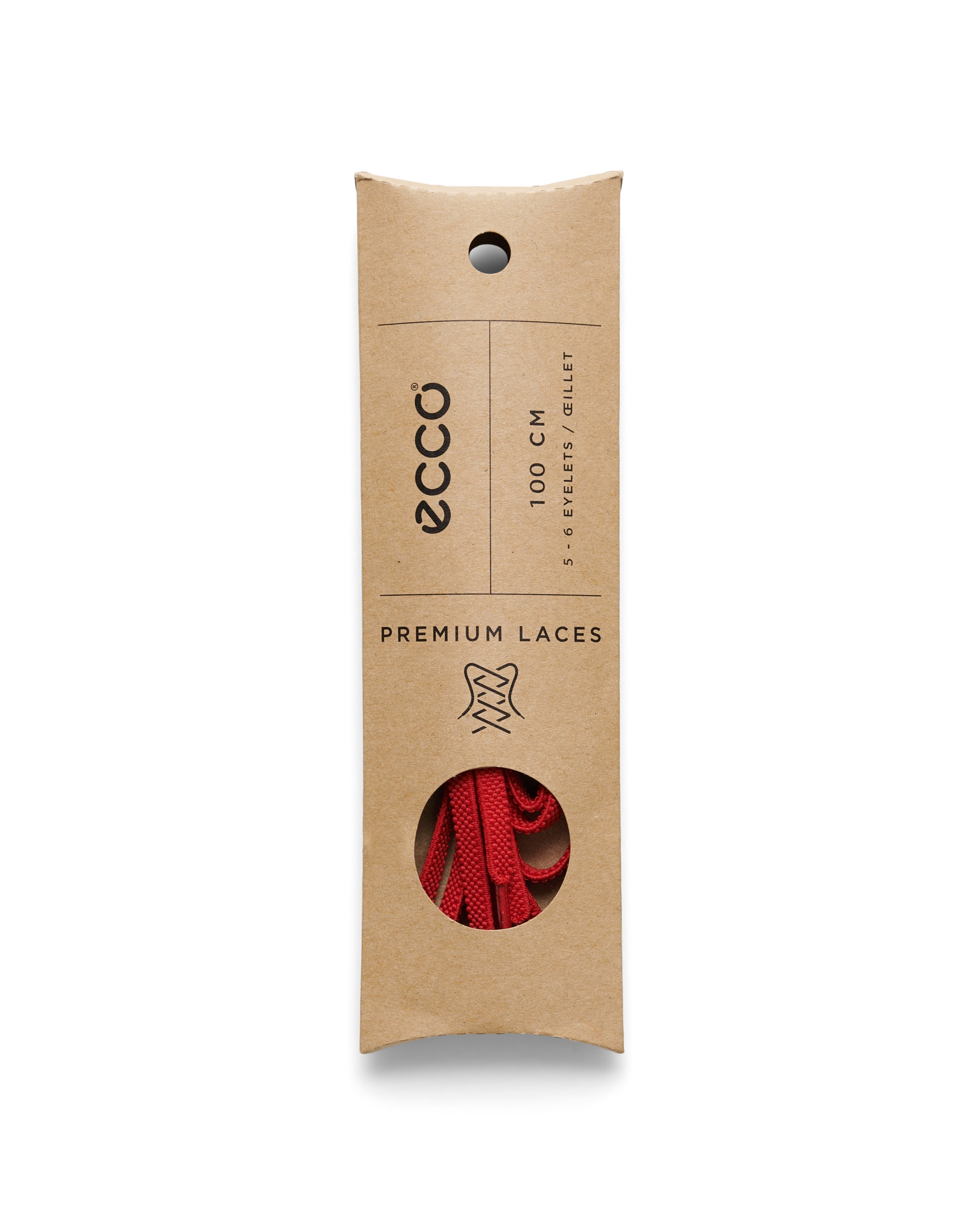 ECCO ELASTIC SHOELACE - Red - Detail-2