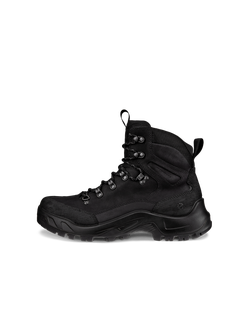 Botas de montaña impermeable de nobuk ECCO® Offroad para hombre - Negro - Outside