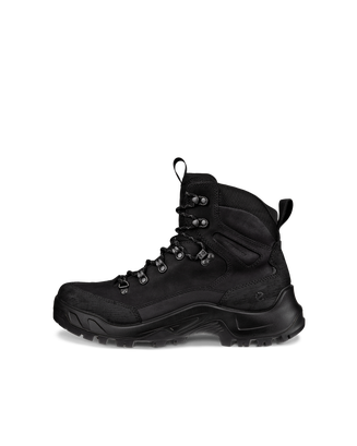 Botas de montaña impermeable de nobuk ECCO® Offroad para hombre - Negro - Outside