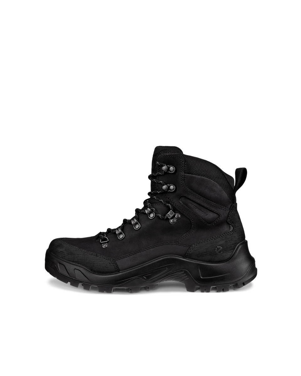 Botas de montana impermeable de nobuk ECCO Offroad para hombre Negro