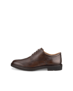 Zapatos Derby de piel ECCO® Metropole London para hombre - Marrón - Outside