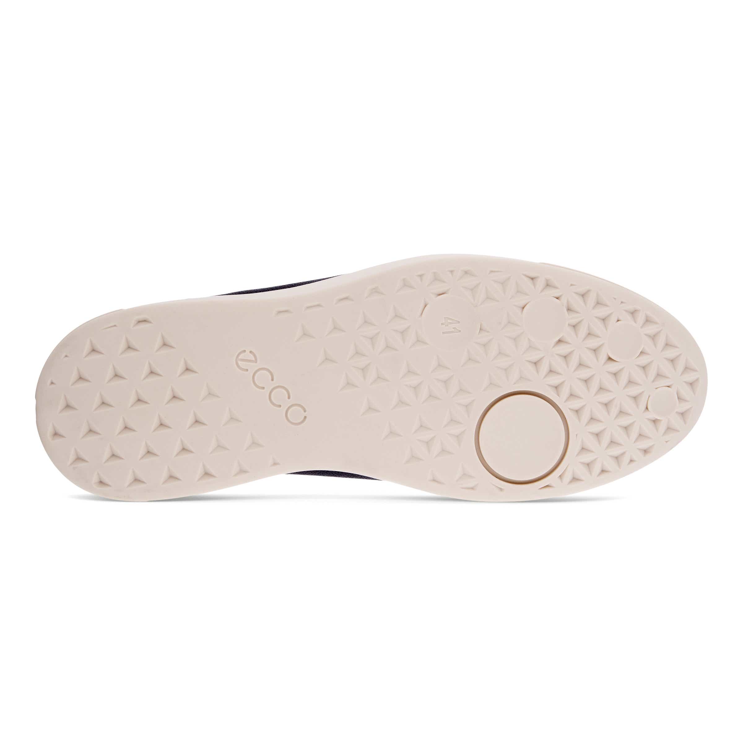 ECCO Street Tray メンズ レザースニーカー - 灰色 - Sole